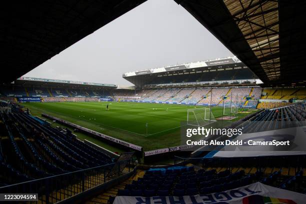 General views around Elland Road, home of Leeds United during the Sky Bet Championship match between Leeds United and Fulham at Elland Road on June...