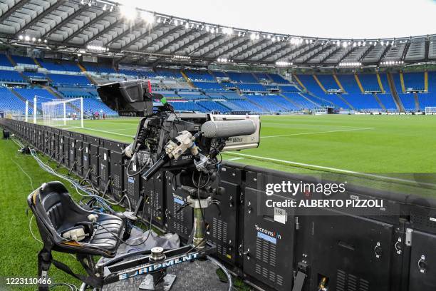 FBL-ITA-SERIEA-LAZIO-FIORENTINA-HEALTH-VIRUS, Nyhetsfoto
