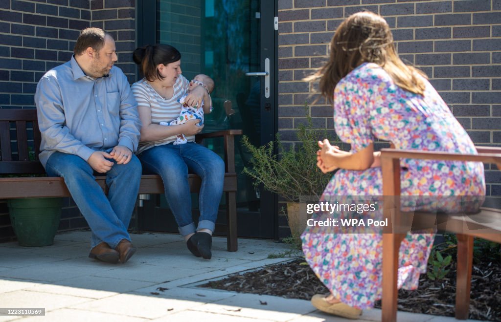 Duchess of Cambridge Delivers Plants To EACH Hospice