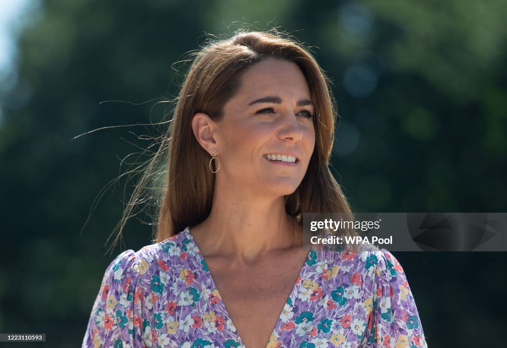 Duchess of Cambridge Delivers Plants To EACH Hospice