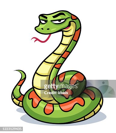 Green Snake High-Res Vector Graphic - Getty Images