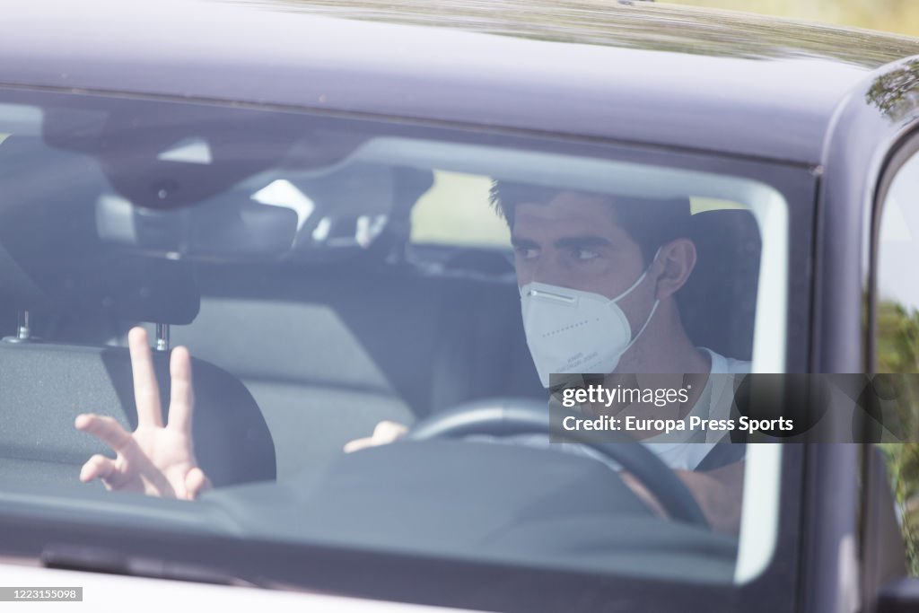 Real Madrid Players Tested In Valdebebas