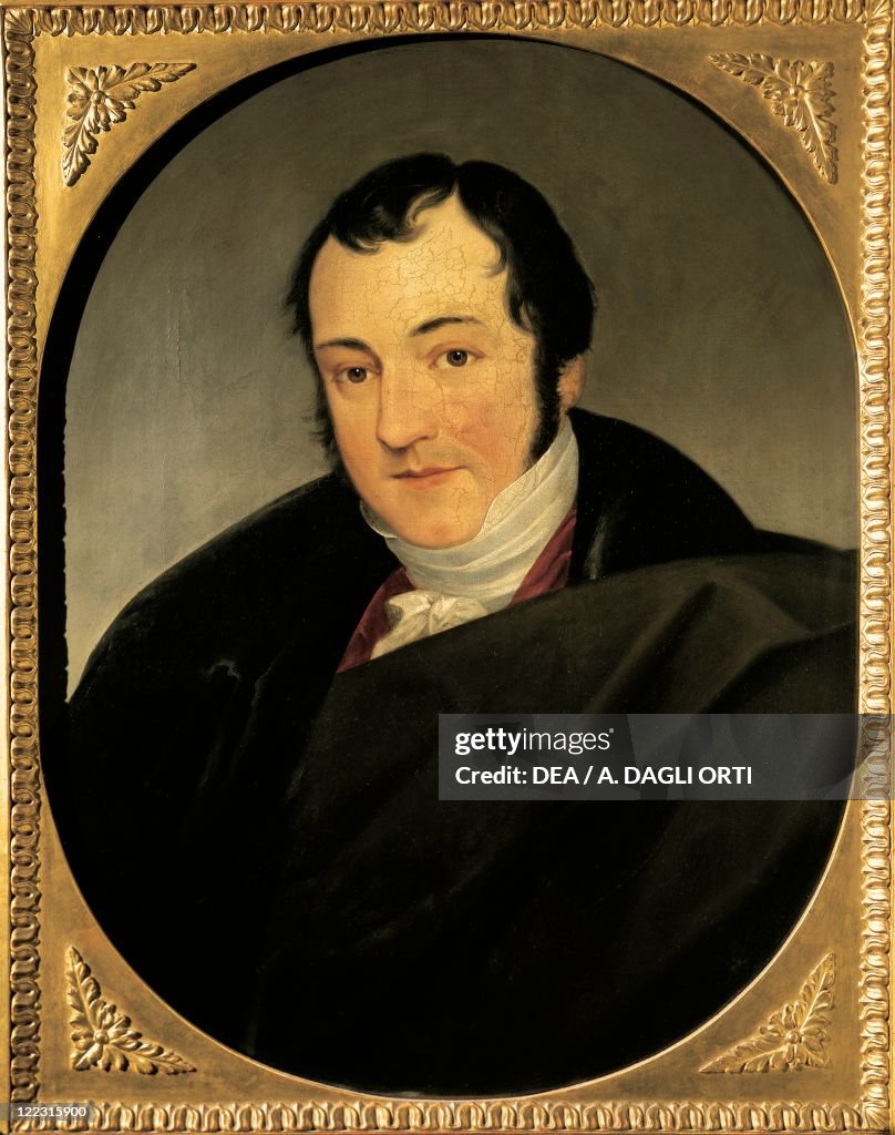 Unknown Italian painter , Portrait of Carl Thomas Mozart , son of