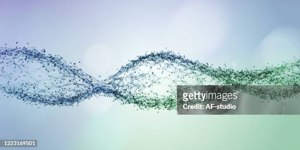 dna abstract background - genetic variation stock illustrations
