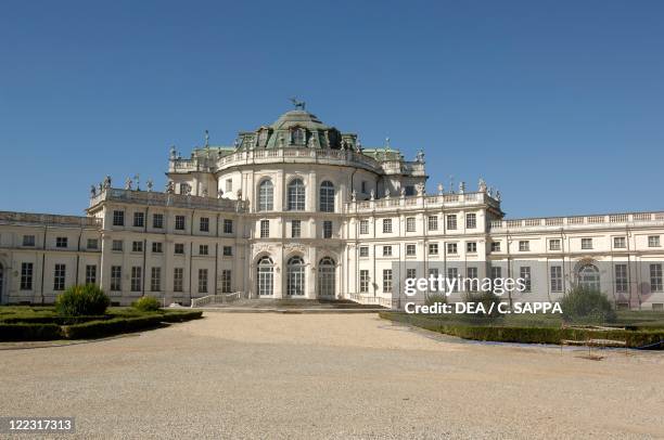 Italy, Piedmont Region, Stupinigi, Central Hall of Royal hunting lodge.