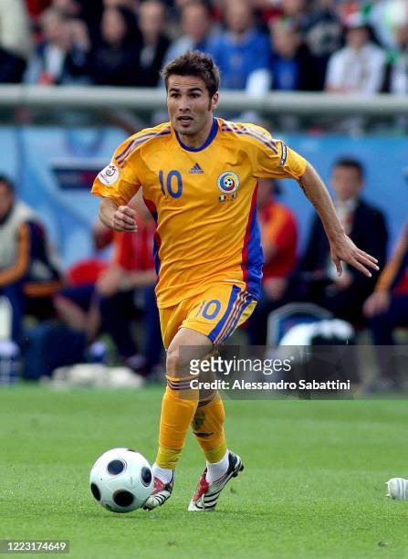 Adrian Mutu of Romania in action during the Euro 2008.