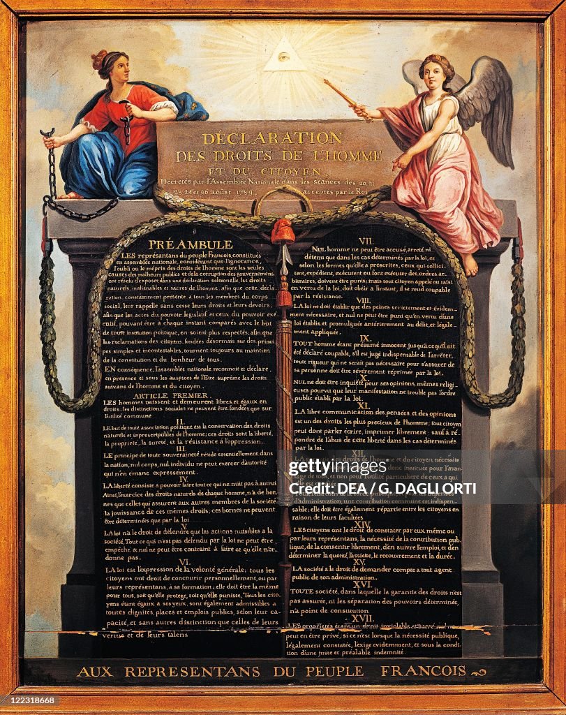 French Revolution Declaration of the Rights of Man and of the News French Revolution Declaration of the Rights of Man and of the News