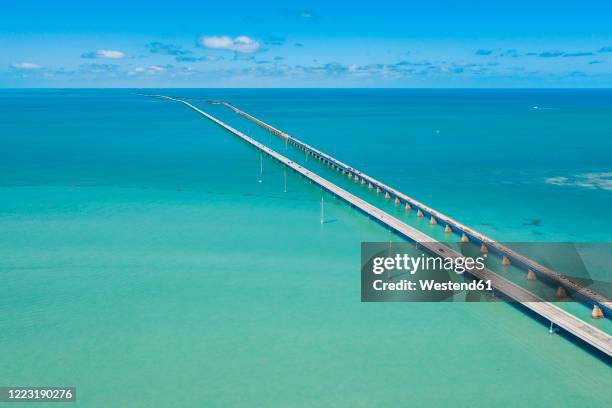 seven mile bridge, florida keys, usa - seven mile bridge stock pictures, royalty-free photos & images