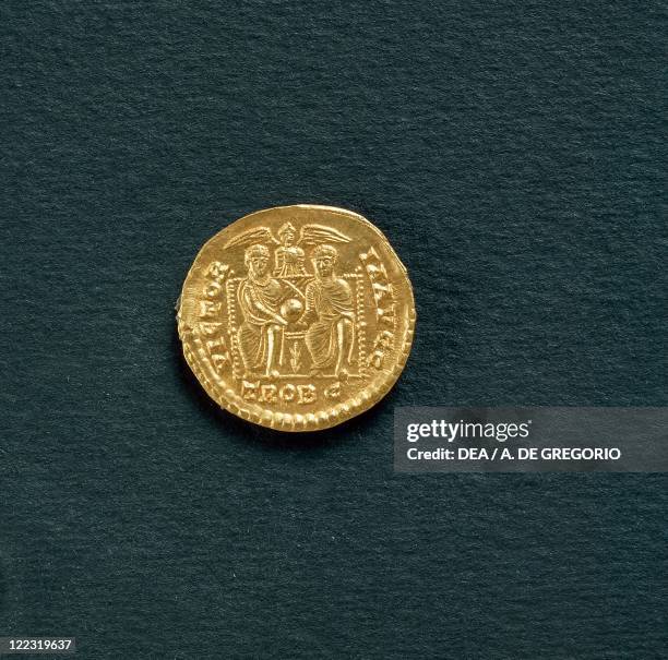 Valentinian Coin Emperor Valentinian I Photos and Premium High Res Pictures - Getty Images