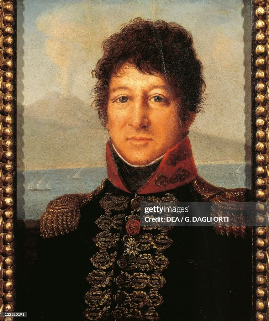 G. Deschamps, 18th century, Portrait of Gioacchino Murat , King of