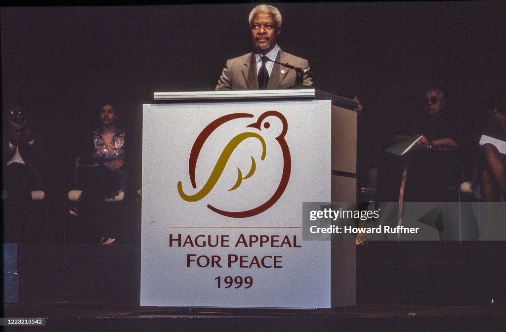 Annan Speaks At The Hague Appeal For Peace Conference