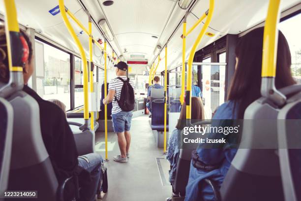 Bus Back View Photos and Premium High Res Pictures - Getty Images