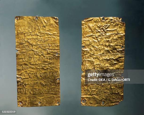 Etruscan Inscription 456 Golden Etruscan Stock Photos, High-Res Pictures, and Images - Getty ...