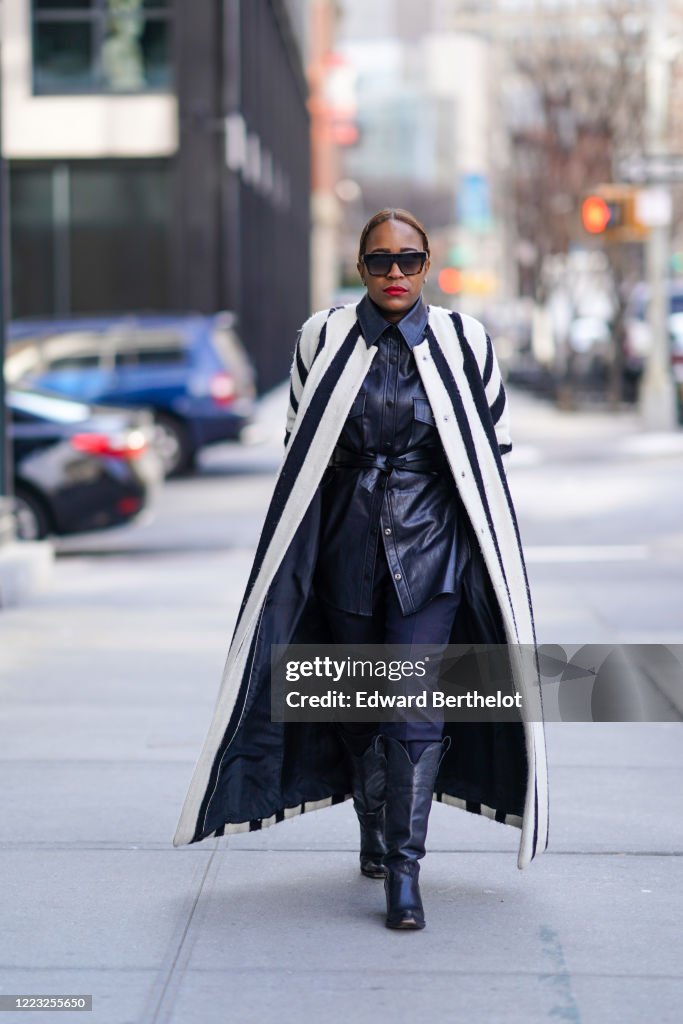 Street Style - Day 7 - New York Fashion Week February 2020