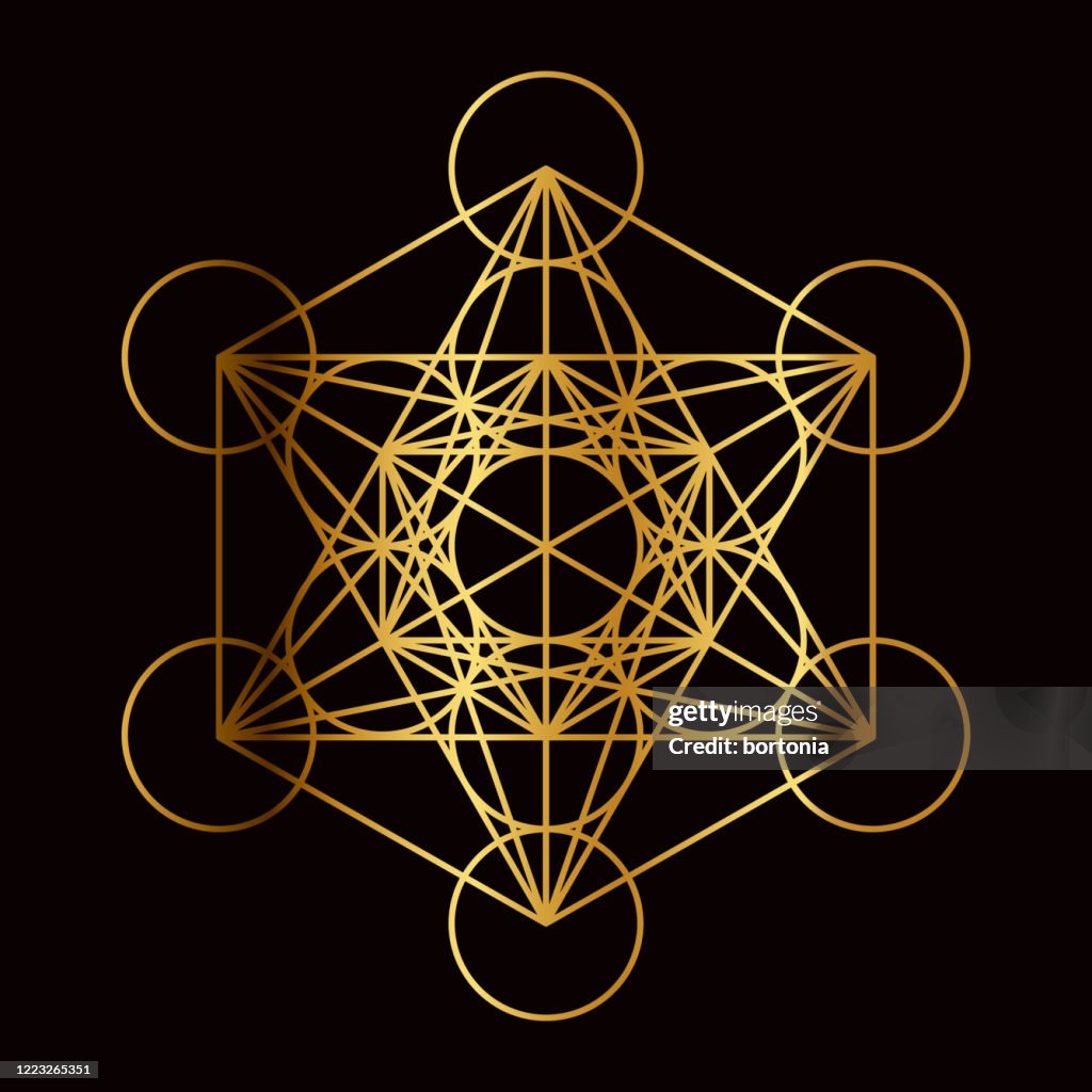 Metatron's Cube Sacred Geometry Symbol