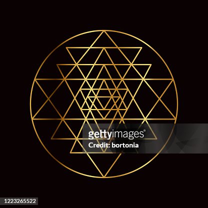 Sri Yantra Sacred Geometry Symbol High-Res Vector Graphic - Getty Images