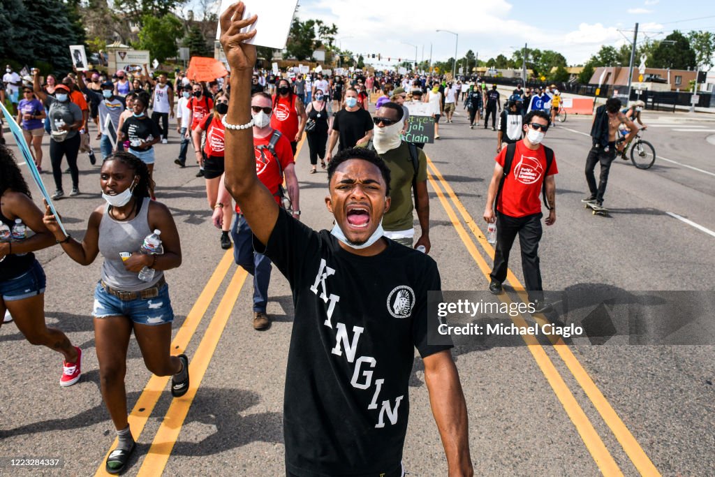 Rally Held In Colorado Demanding Justice For Elijah McClain