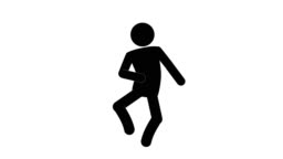 Icon Man Figure Running Animation Of Front View Character 2d Cartoon  Animations Pictogram People Unique Silhouette Vector Icon Set Animated  Poses On Transparent Background Moving Activity Variation High-Res Stock  Video Footage -