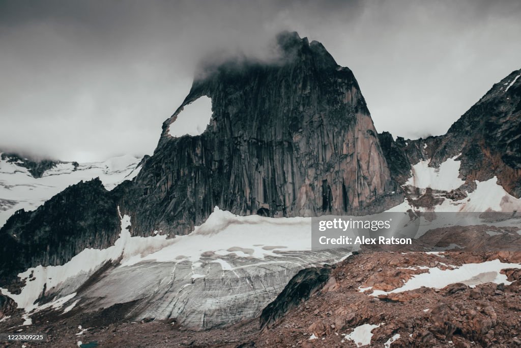 Snowpatch spire and the Crescent Glacier