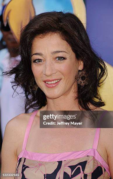 Moira Kelly arrives at "The Lion King 3d" Los Angeles Premiere at the El Capitan Theatre on August 27, 2011 in Hollywood, California.