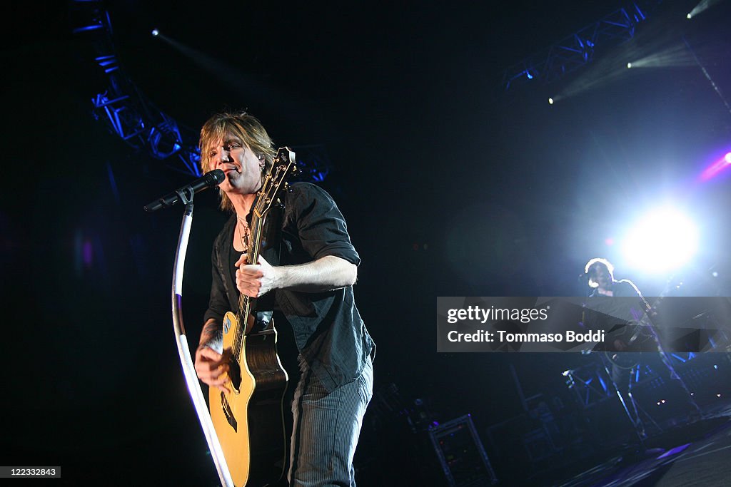 Goo Goo Dolls, Michelle Branch And Parachute Perform At The Greek Theatre