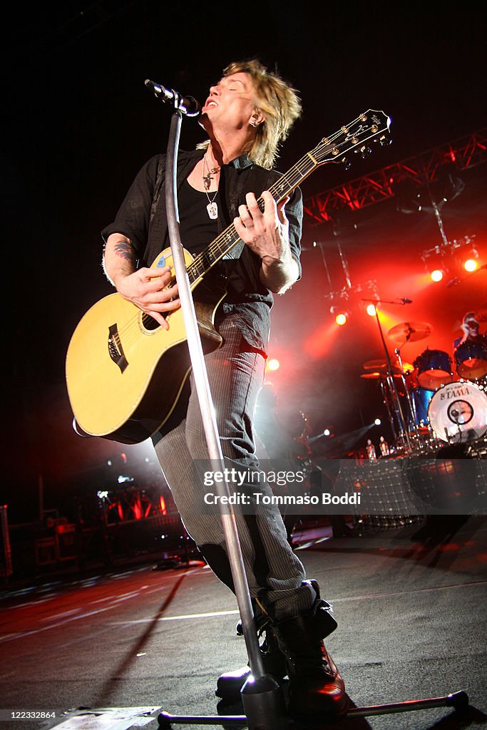 Goo Goo Dolls, Michelle Branch And Parachute Perform At The Greek Theatre