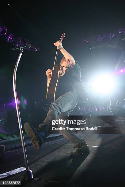 Singer John Rzeznik of the Goo Goo Dolls performs at the Greek Theatre on August 27, 2011 in Los Angeles, California.