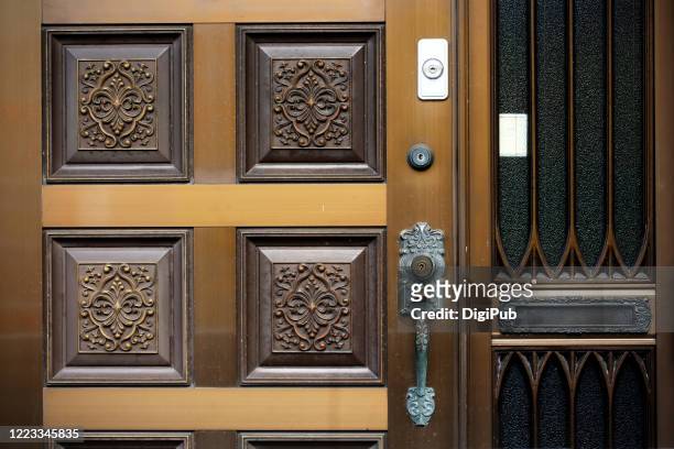 aluminum door - doors of the 21st century ストックフォトと画像
