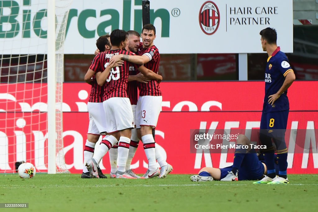 AC Milan v AS Roma - Serie A