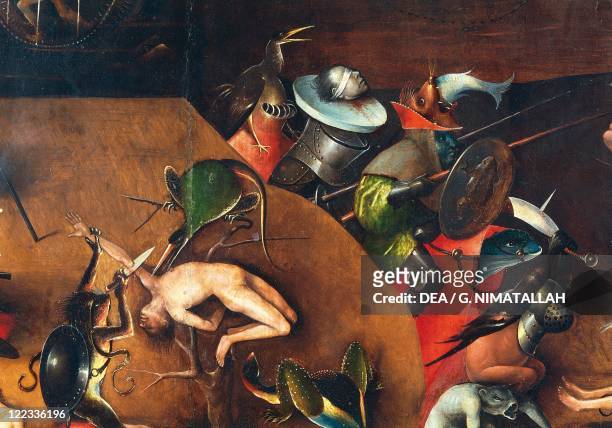 Hieronymus Bosch , Last Judgement. Detail.