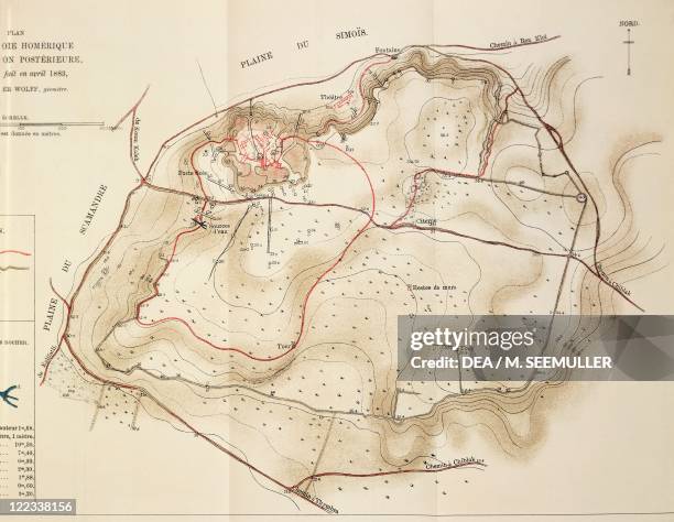 Troy To Rome Map City Of Troy Map
