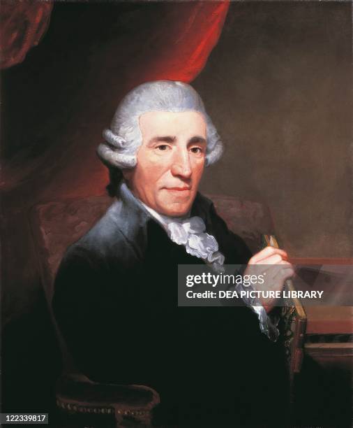 Thomas Hardy , Portrait of Franz Joseph Haydn , Austrian composer.