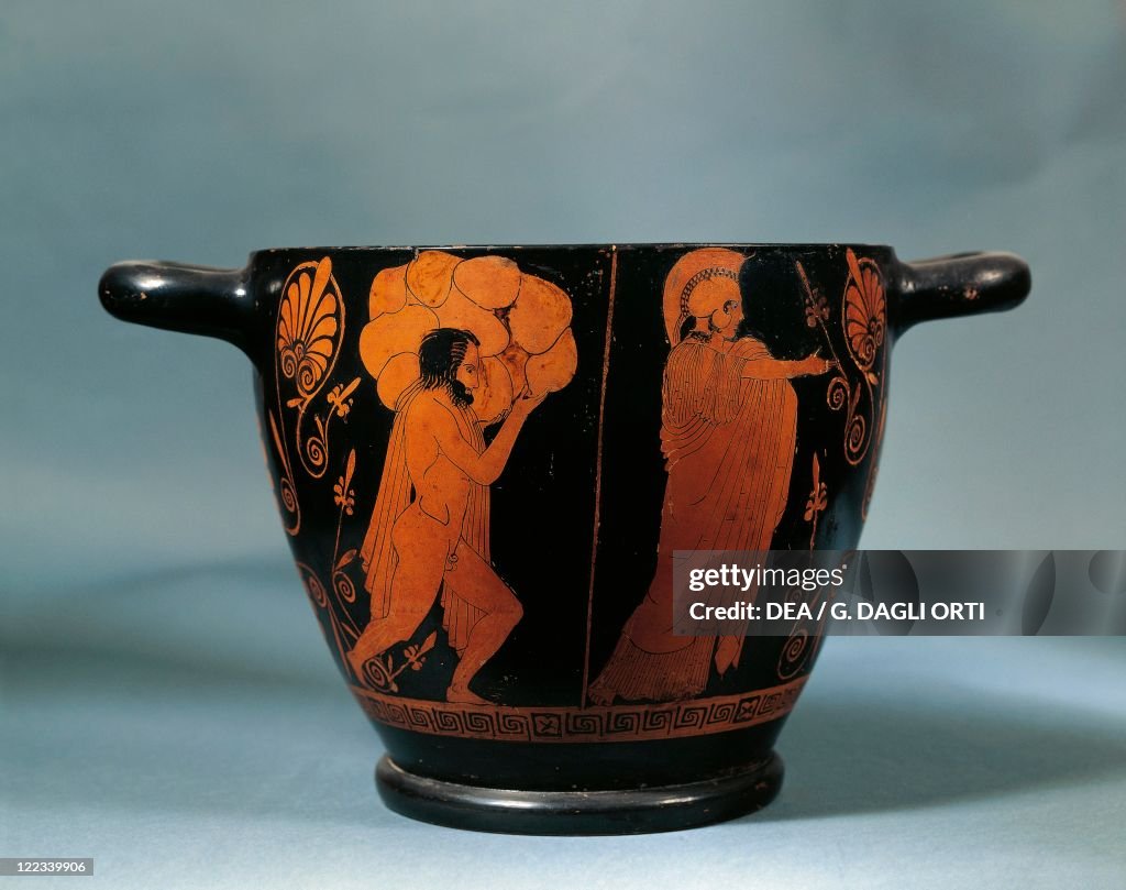 Red Figure Ware Greek Art. Midle of 5th century b.C. - Red figure pottery ascribed to ...