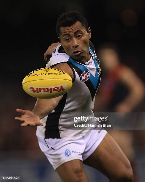 David Rodan 118 Rd 23 Essendon V Port Adelaide Stock Photos, High-Res Pictures, and ...