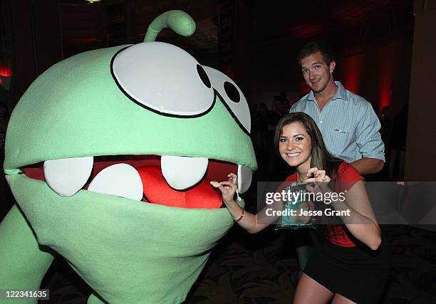 Atmosphere during Om Nom and Cut The Rope at Perez Hilton's One Night In Los Angeles at The Wiltern on August 27, 2011 in Los Angeles, California.