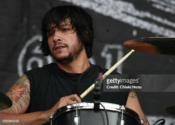 Benny Horowitz of Gas Light Anthem performs on Day 1 of Hard Rock Calling at Hyde Park on June 25, 2010 in London, England.