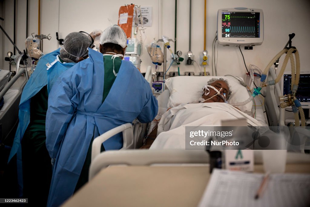 Covid-19 Brazil - Deadly ICUs Sao Paulo