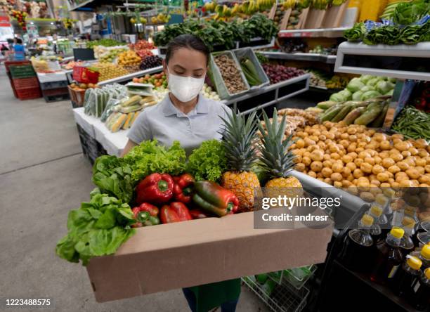 Food Restocking 18 Restocking Mask Stock Photos, High-Res Pictures, and Images - Getty ...