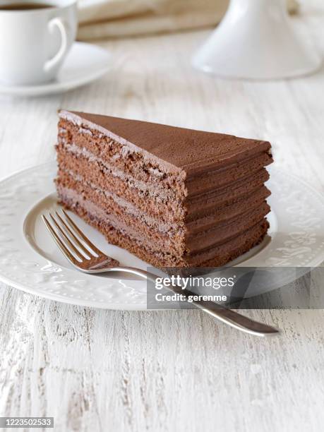 chocolate cake - wedding cake stock pictures, royalty-free photos & images