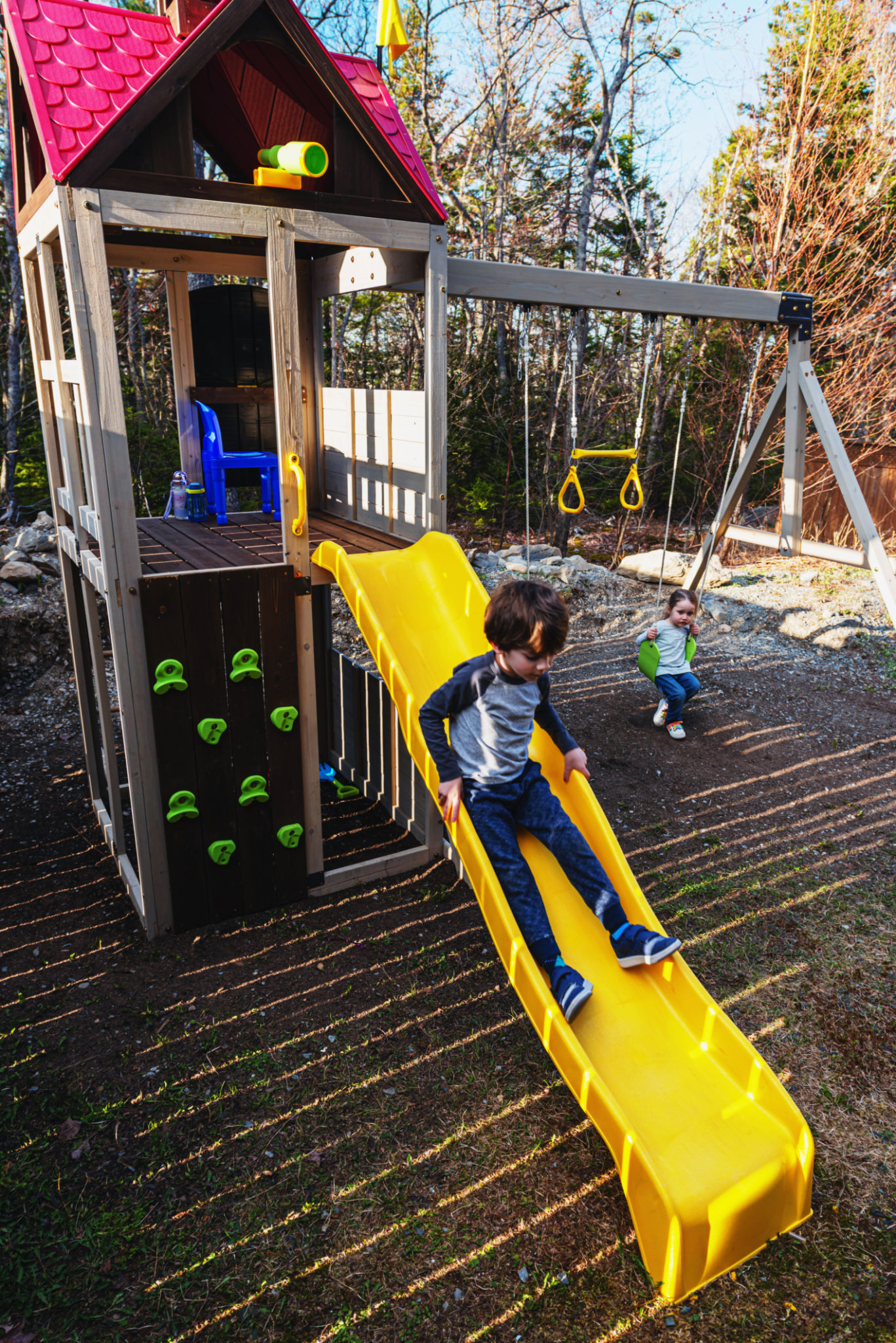 backyard play area