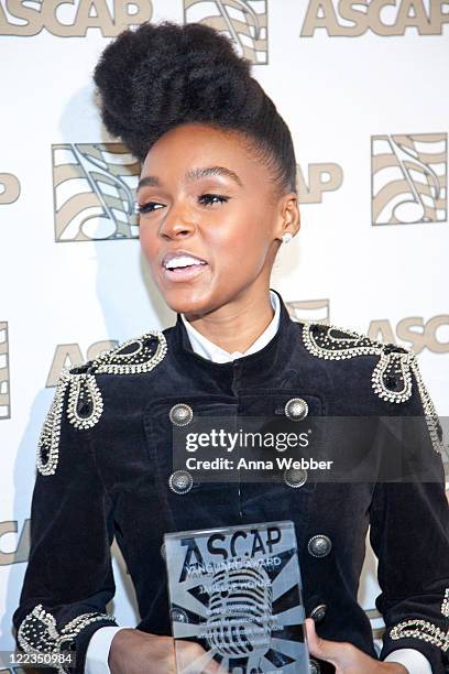 Janelle Monae attends The 23rd Annual ASCAP Rhythm & Soul Music Awards at The Beverly Hilton hotel on June 25, 2010 in Beverly Hills, California.