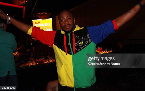 Raheem Devaughn attends The Beverly Hilton hotel on June 25, 2010 in Beverly Hills, California.