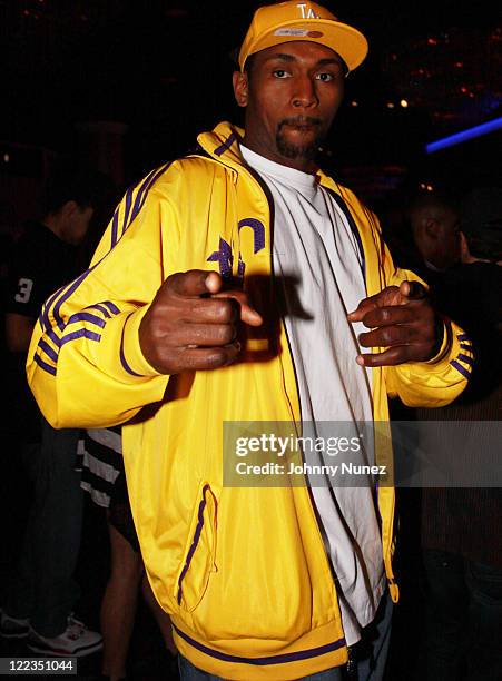 Ron Artest attends The Beverly Hilton hotel on June 25, 2010 in Beverly Hills, California.