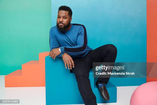 Actor Malcolm-Jamal Warner is photographed for Entertainment Weekly Magazine on February 27, 2020 at Savannah College of Art and Design in Savannah,...