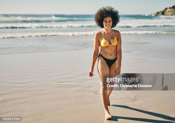 this is pure bliss - black women in swimsuits stock pictures, royalty-free photos & images