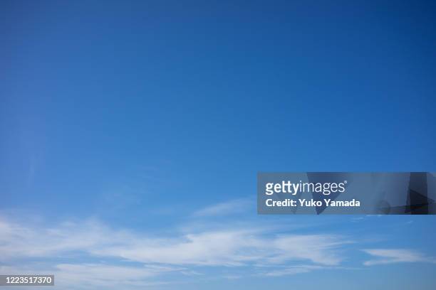 clouds typologies - morning - 青空 ストックフォトと画像