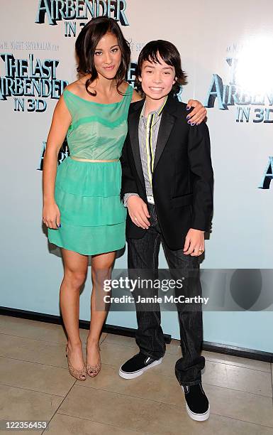 Gabriel Ringer 174 The Last Airbender New York Premiere Inside Arrivals Stock Photos ...