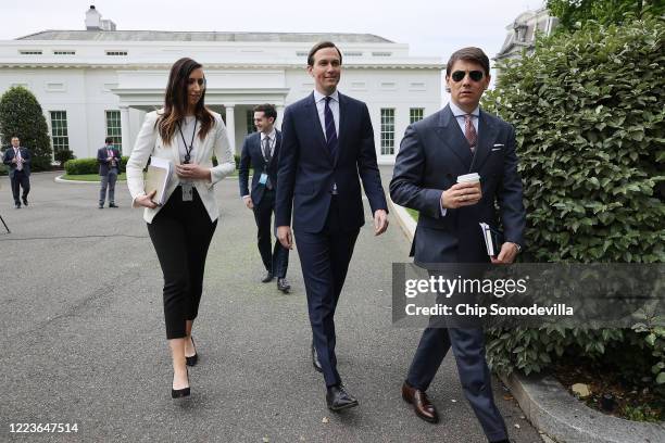 Special Assistant to the President Alexa Henning, Senior Advisor to President Donald Trump and son-in-law Jared Kushner and White House Deputy Press...