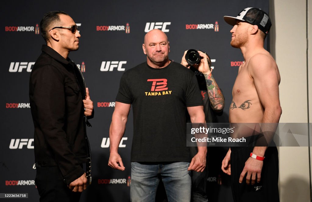 UFC 249 Ferguson v Gaethje: Weigh-Ins