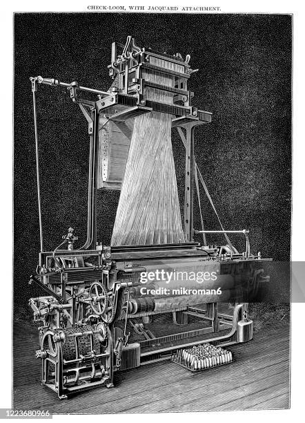 Weaving Machine Graphics Old Weaving Machine Photos and Premium High Res Pictures - Getty Images